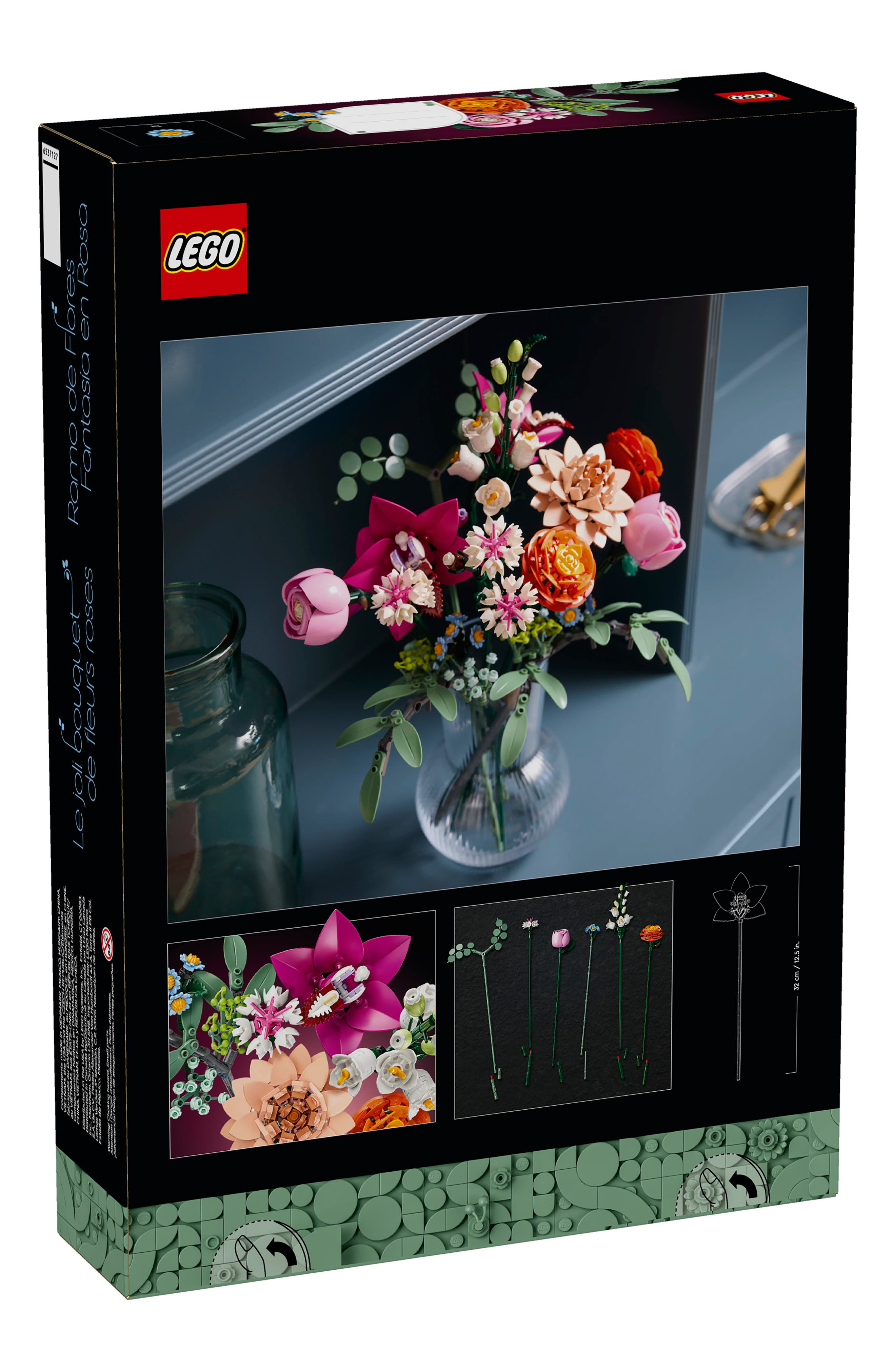 LEGO 18+ Lego® Botanicals Pretty Pink Flower Bouquet - 10342