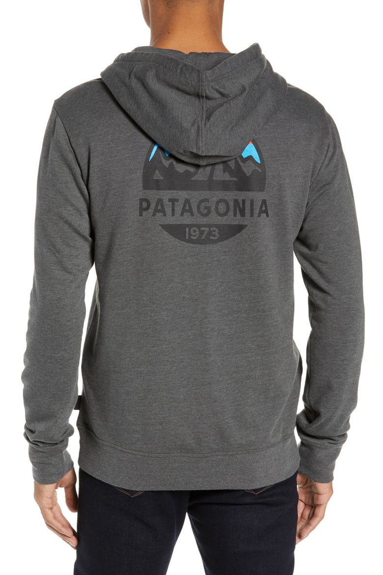 Fitz Roy Scope Zip Hoodie, Alternate, color, FORGE GREY