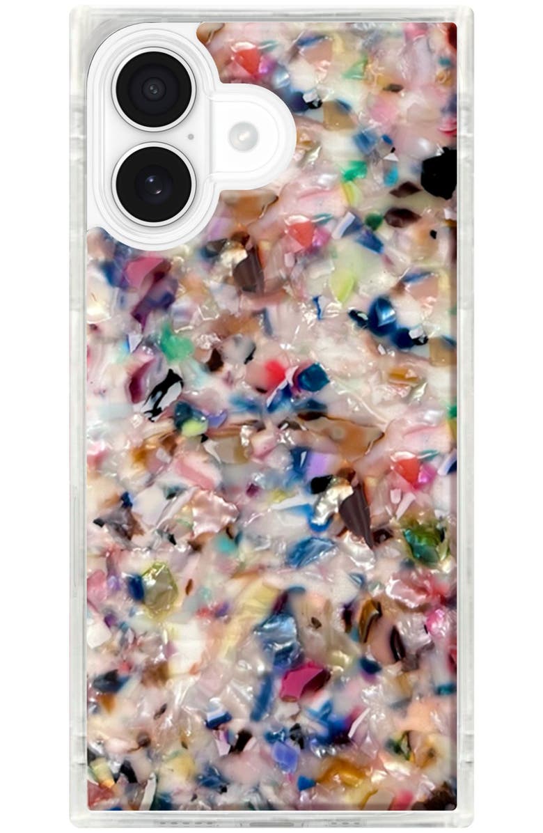 Flaunt SQUARE Iridescent MagSafe Case for Apple iPhone 17, Alternate, color, Multi-Color