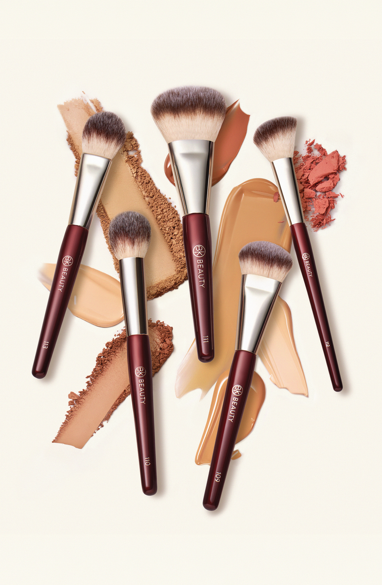 BK Beauty Core Line Extension Face Brush Set, Alternate, color, Burgundy