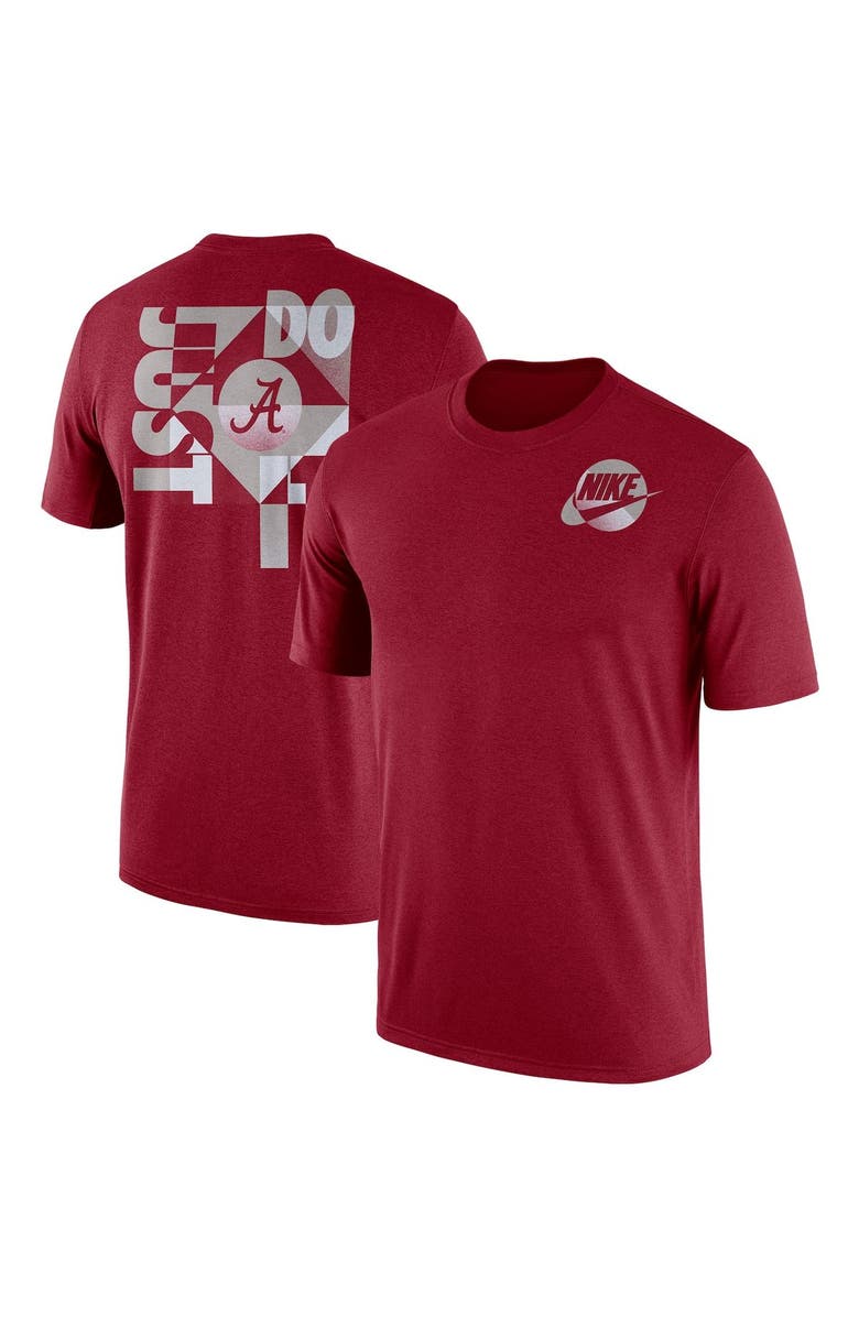 Nike Men's Nike Crimson Alabama Crimson Tide Just Do It Max 90 T-Shirt, Main, color, 