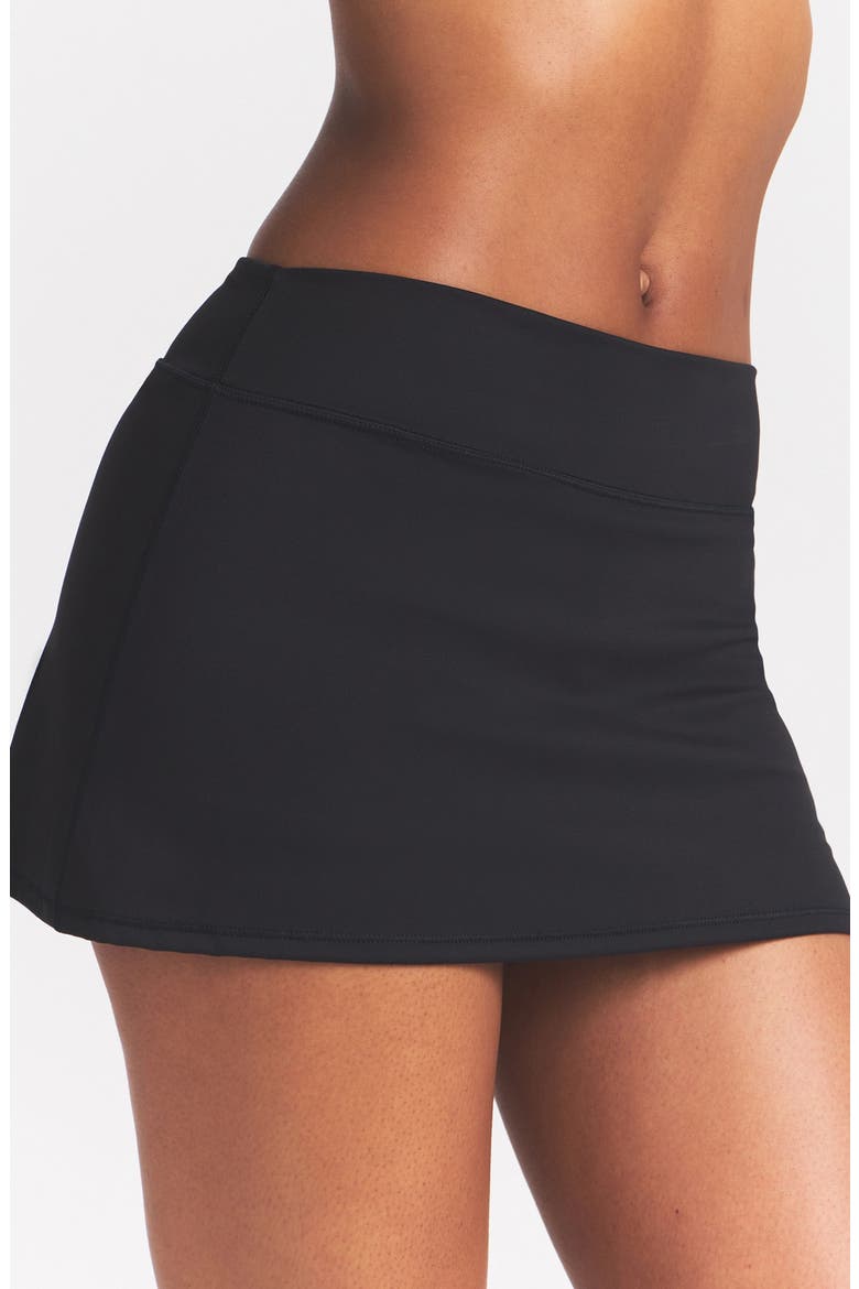 Matte Skort, Main, color, NSKM OBSIDIAN