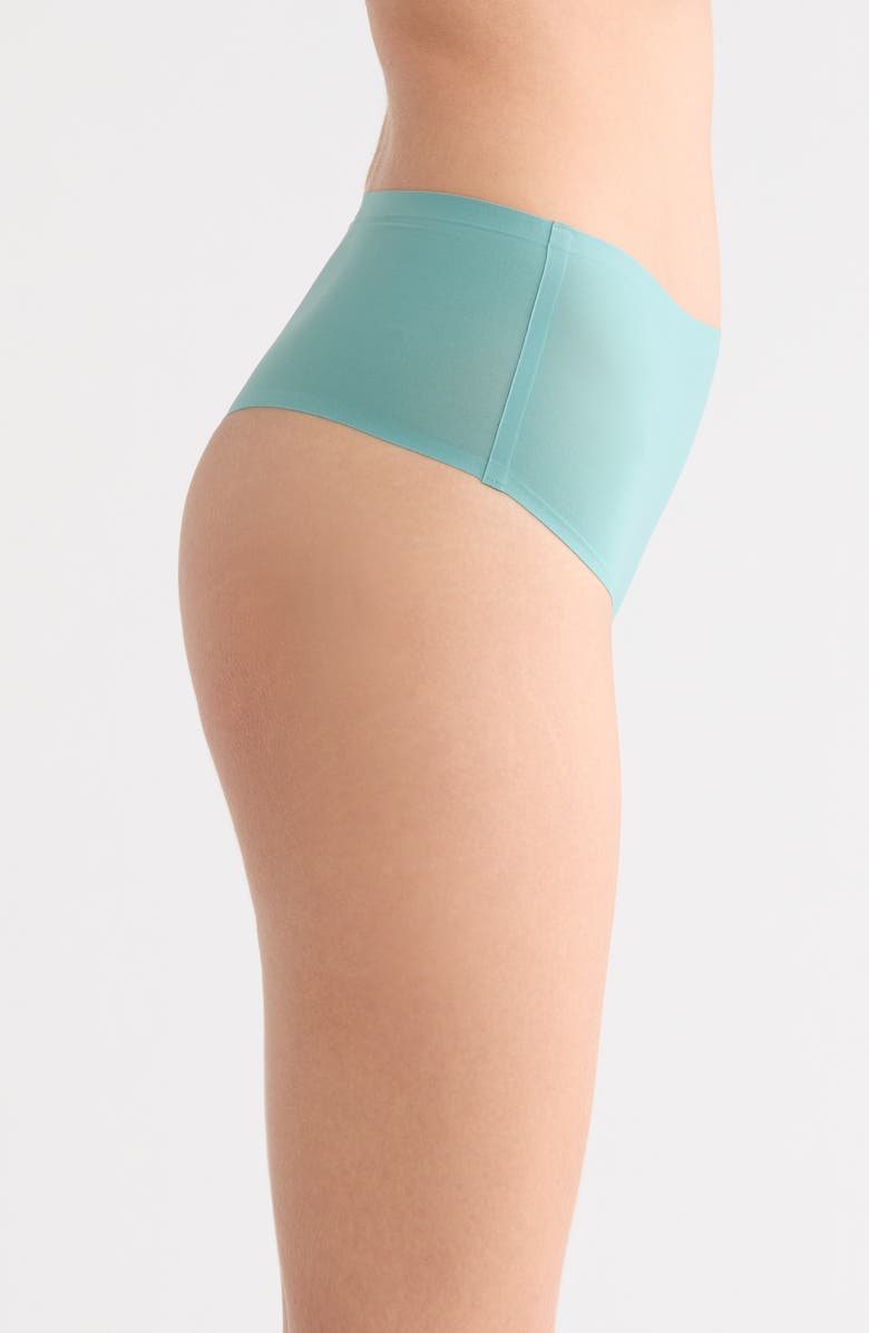 Chantelle Lingerie Soft Stretch Seamless Retro Thong, Alternate, color, Trellis