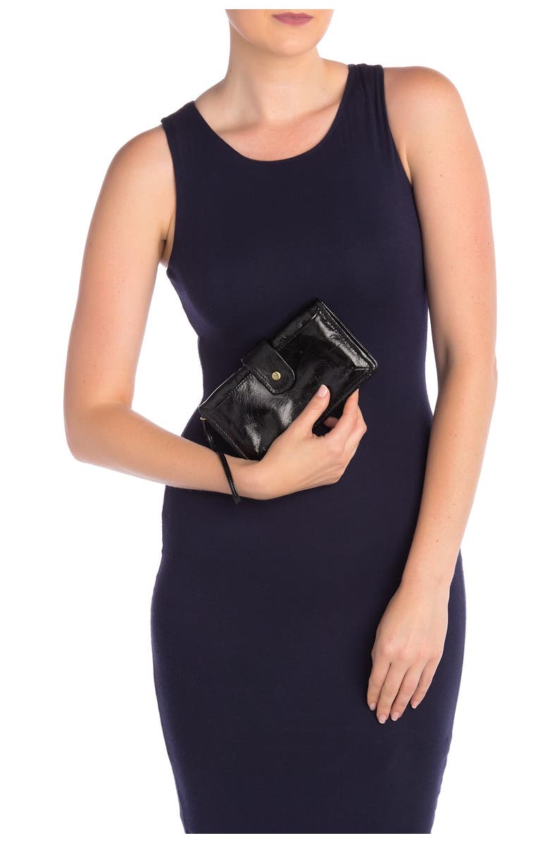 HOBO Galaxy Leather Wristlet, Alternate, color, 