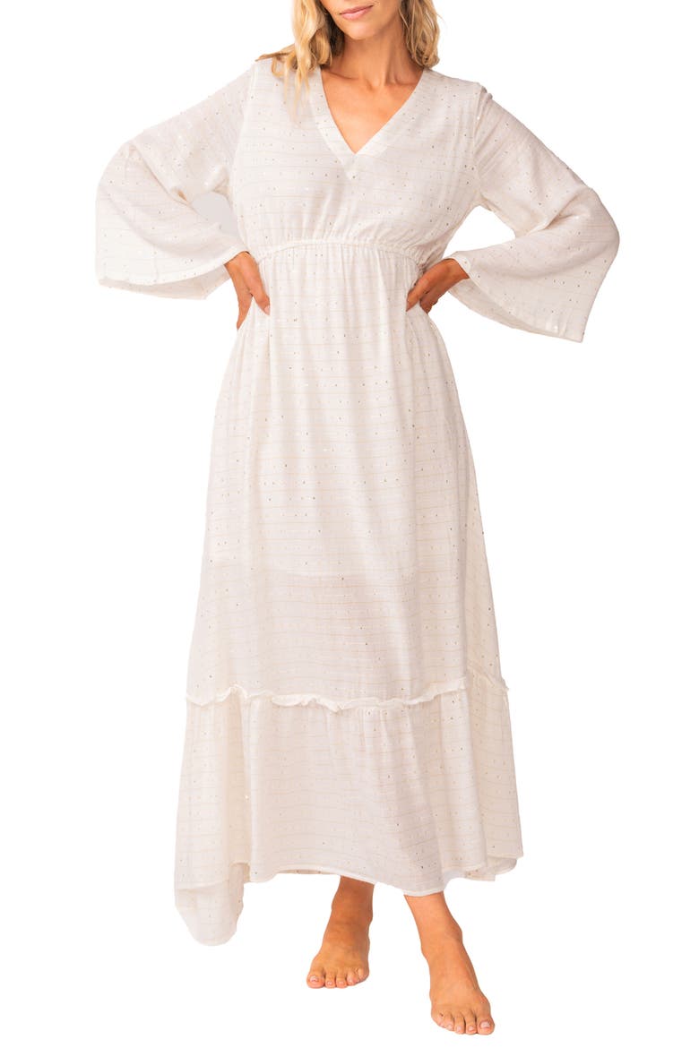 WILLA LONG DRESS, Main, color, WATER LILY