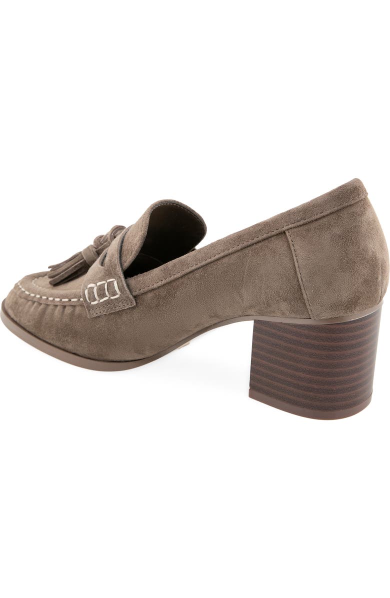 Splendid Martha Tassel Loafer Pump, Alternate, color, Taupe Gray