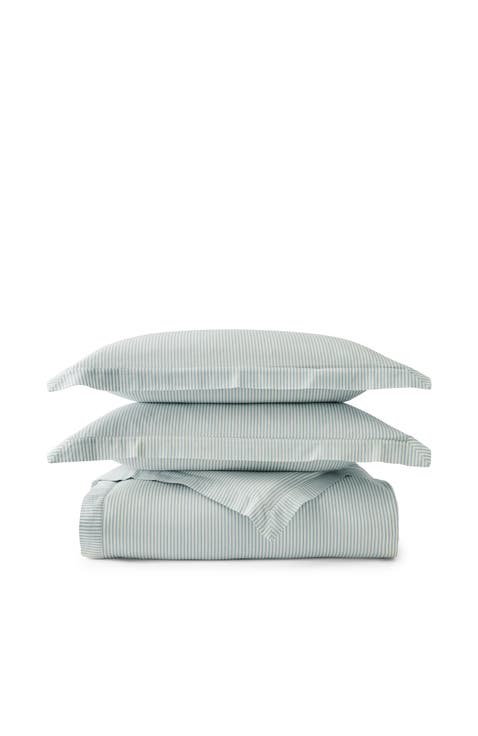 Ticking Stripe Soft Cotton Twill Duvet Cover Sets