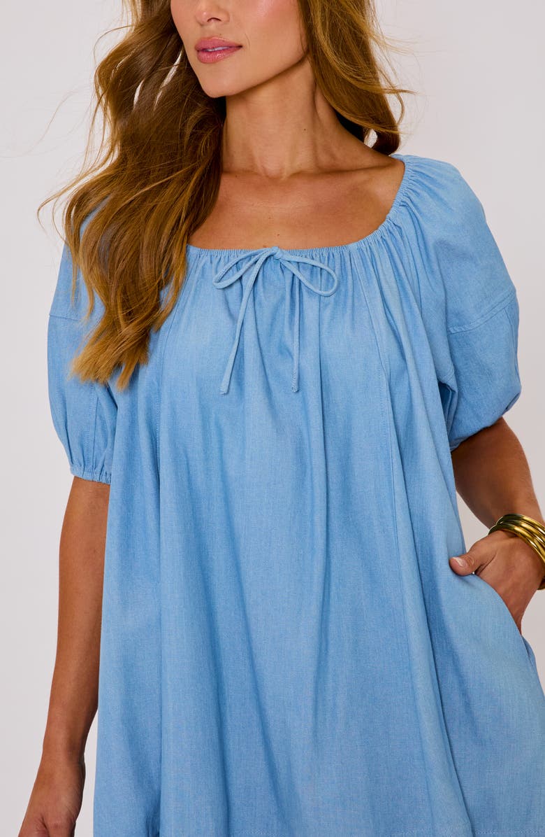 VICI Collection Annabella Denim Minidress, Alternate, color, Denim