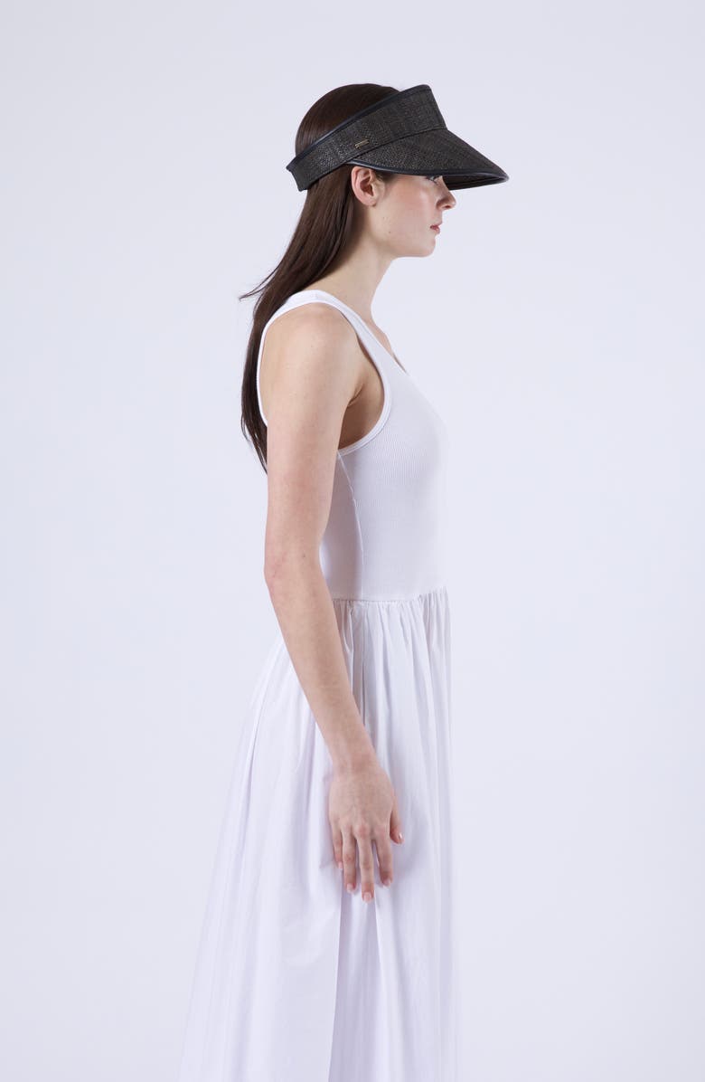 Eugenia Kim Micky Packable UPF 50+ Visor, Alternate, color, Midnight