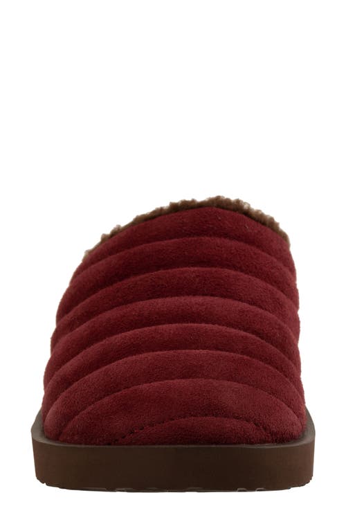 Revitalign Aspen Valley Faux Fur Lined Slipper In Multi