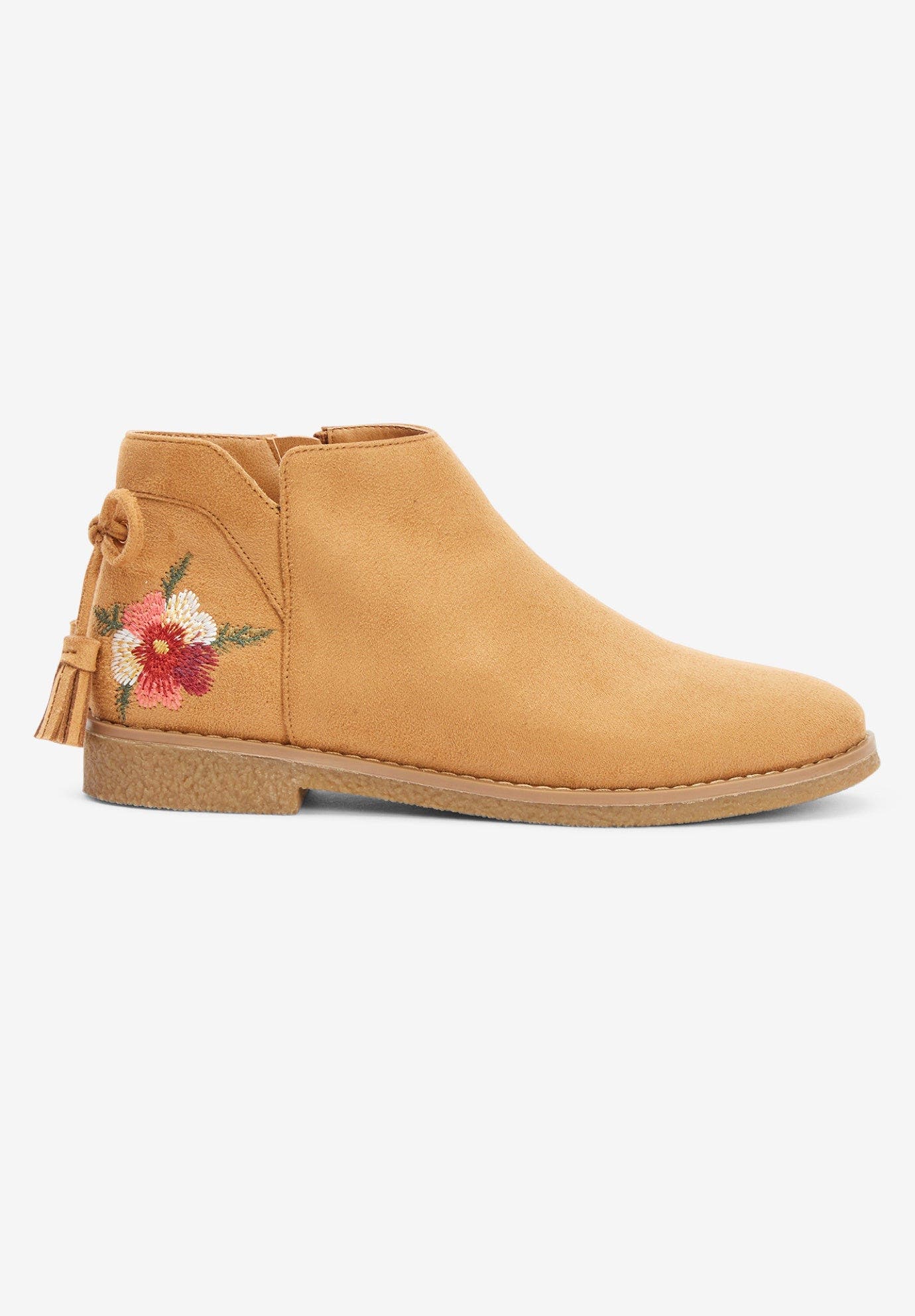 Comfortview The Sienna Bootie, Alternate, color, Tan