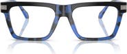 Versace 53mm Rectangular Optical Glasses