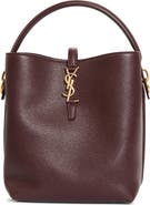 Saint Laurent Le 37 Supple Leather Bucket Bag