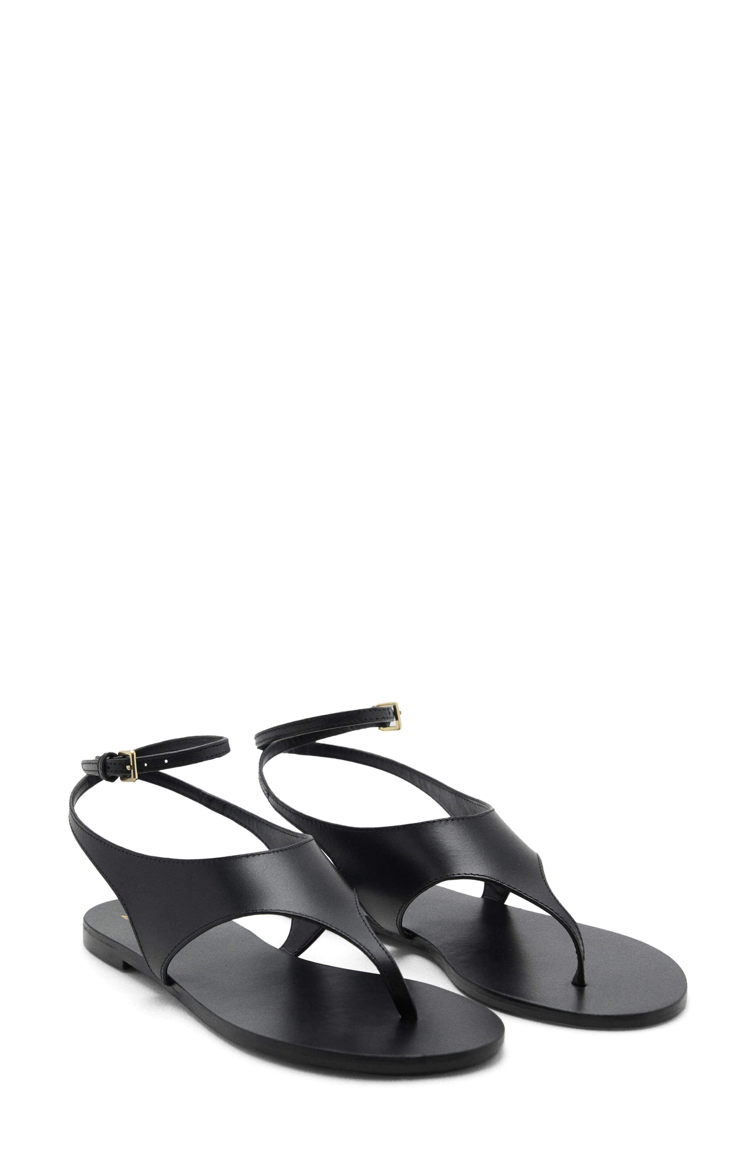 MANGO Ankle Strap Sandal, Main, color, 
