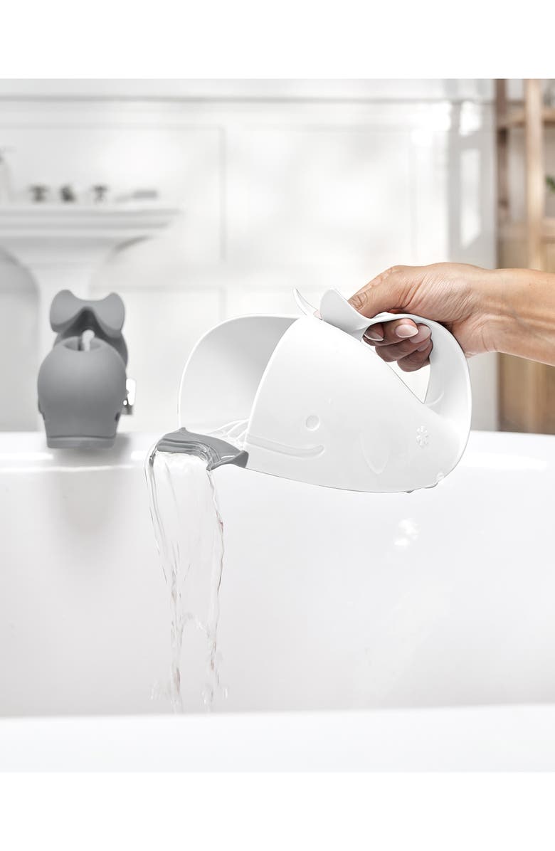 Skip Hop Moby Waterfall Bath Rinser, Alternate, color, White
