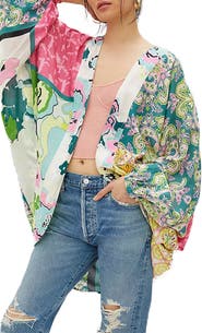 SAACHI Mixed Pattern Jacket