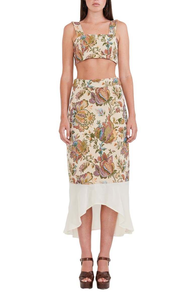 Eddy Moon Midi Skirt, Main, color, 