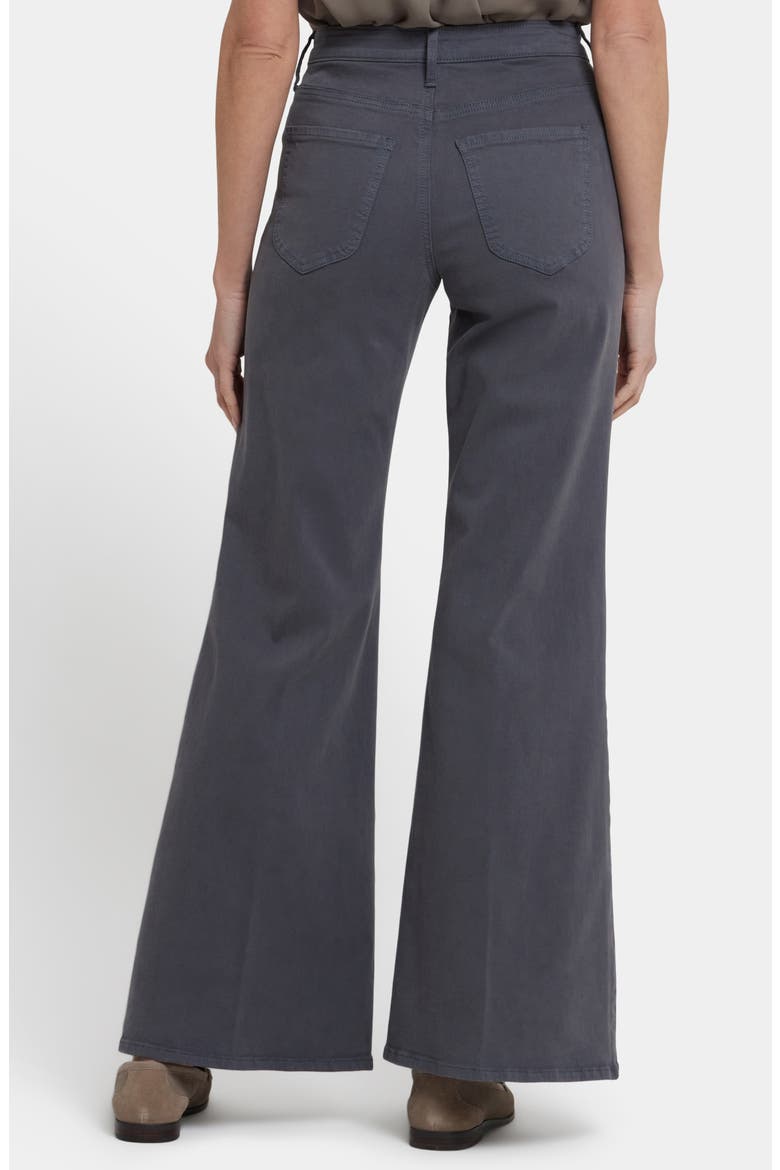 Mia Palazzo High Waist Flare Jeans, Alternate, color, VINTAGE CHARCOAL