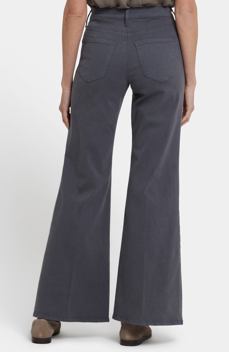 NYDJ Mia Palazzo High Waist Flare Jeans, Alternate, color, Vintage Charcoal