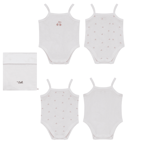 Cherry Print Romper Set (Baby)