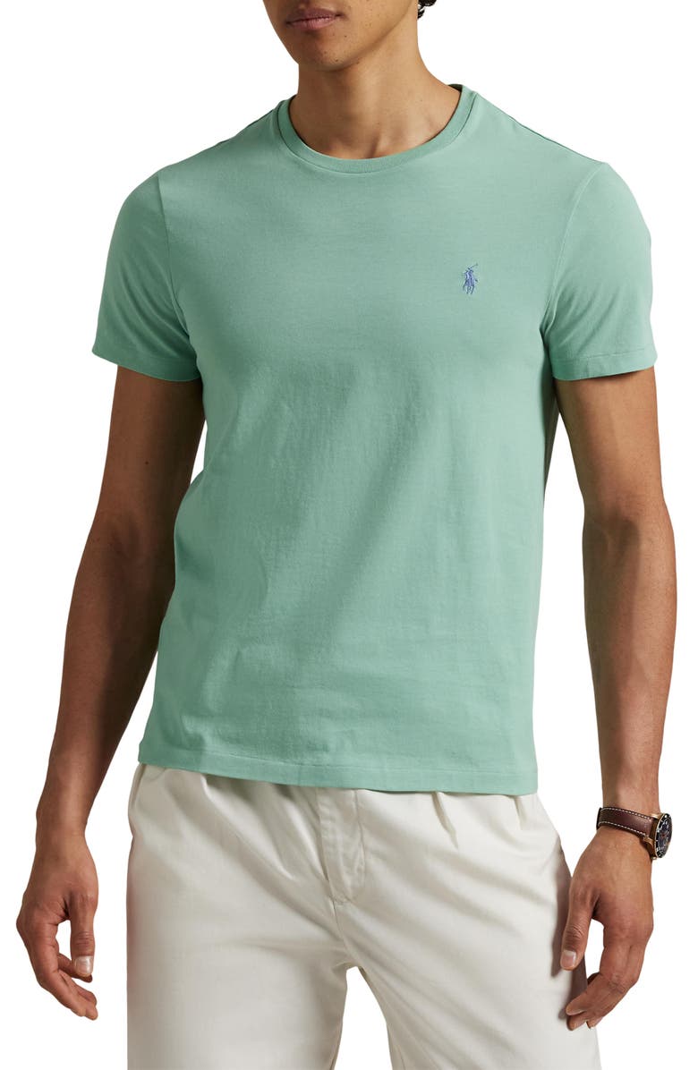 Polo Ralph Lauren Classic Fit Jersey Crewneck T-Shirt, Main, color, 