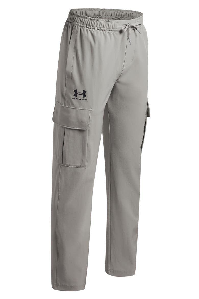 Kids' Icon Woven Pants, Alternate, color, TITANIUM