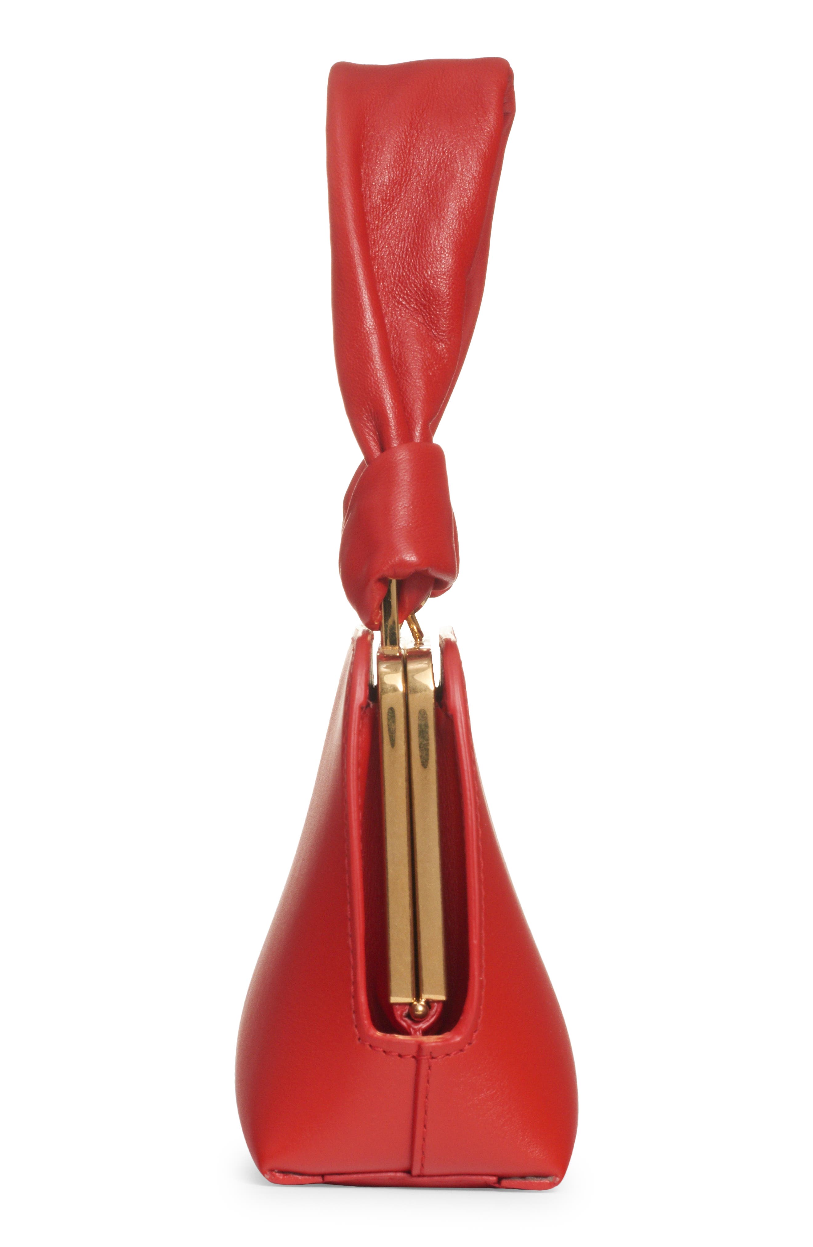 Jil Sander Mini Goji Knot Top Handle Bag, Alternate, color, 