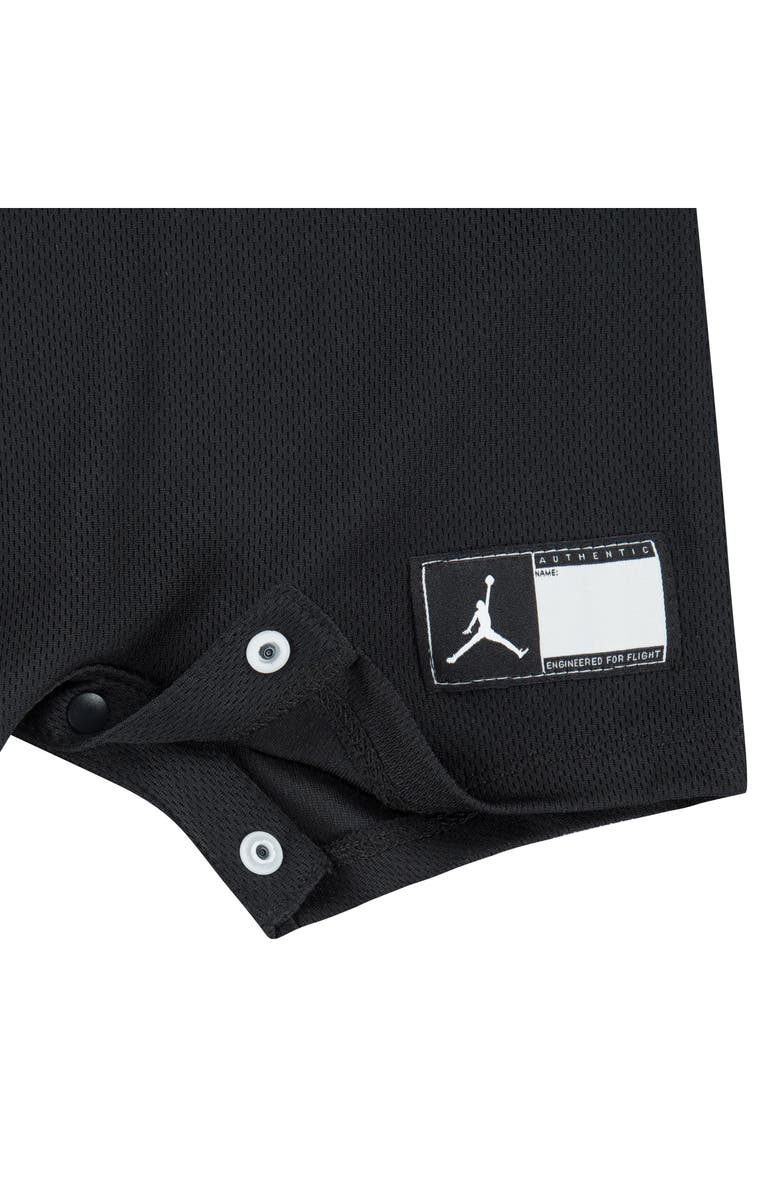 Jordan Jersey Graphic Romper, Alternate, color, 