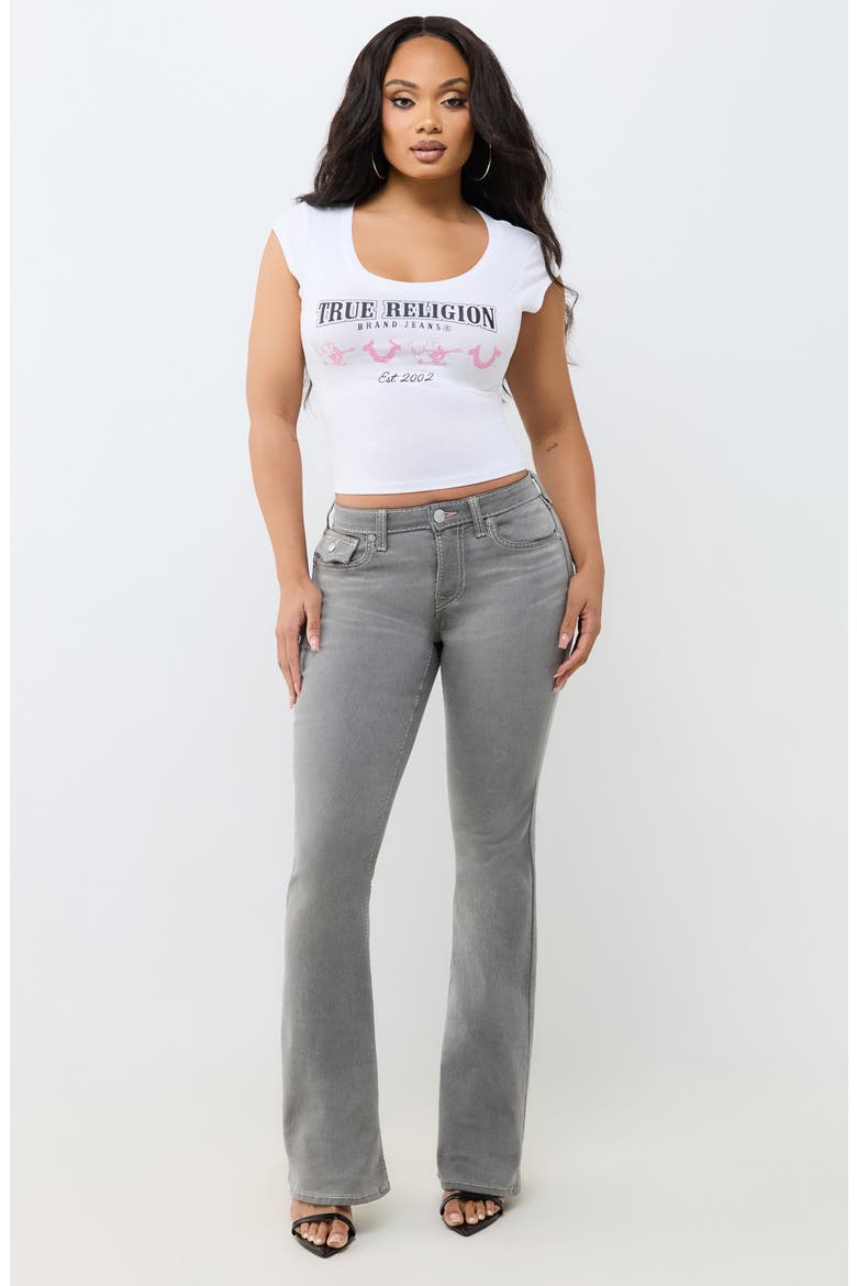 Becca Bootcut Jeans, Alternate, color, GREY STAMPEDE DUST WASH