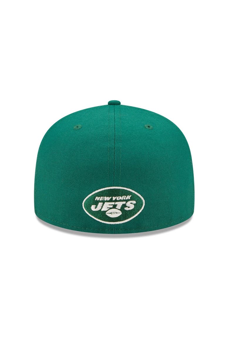 Men's New Era  Green New York Jets Elemental 59FIFTY Fitted Hat, Alternate, color, Green