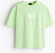 H&M Printed Loose Fit T-shirt
