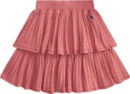 Polo Ralph Lauren Kids' Cable Knit Cotton Skirt