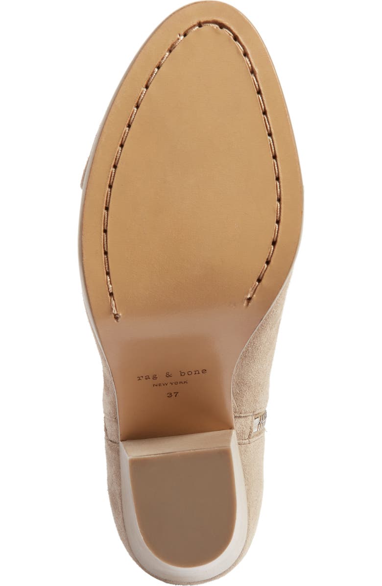 rag & bone Margot Fringe Cap Toe Bootie, Alternate, color,