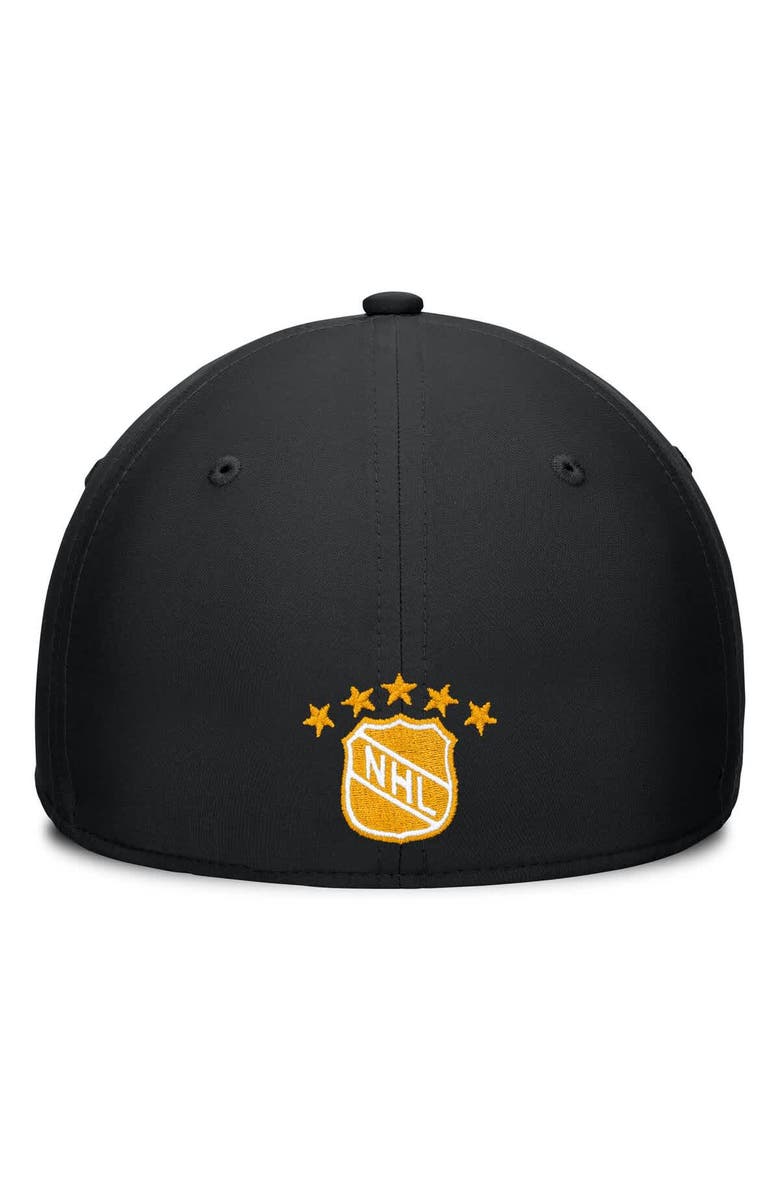 FANATICS Men's Fanatics Black/Gold Pittsburgh Penguins Heritage Captain Flex Hat, Alternate, color, Black