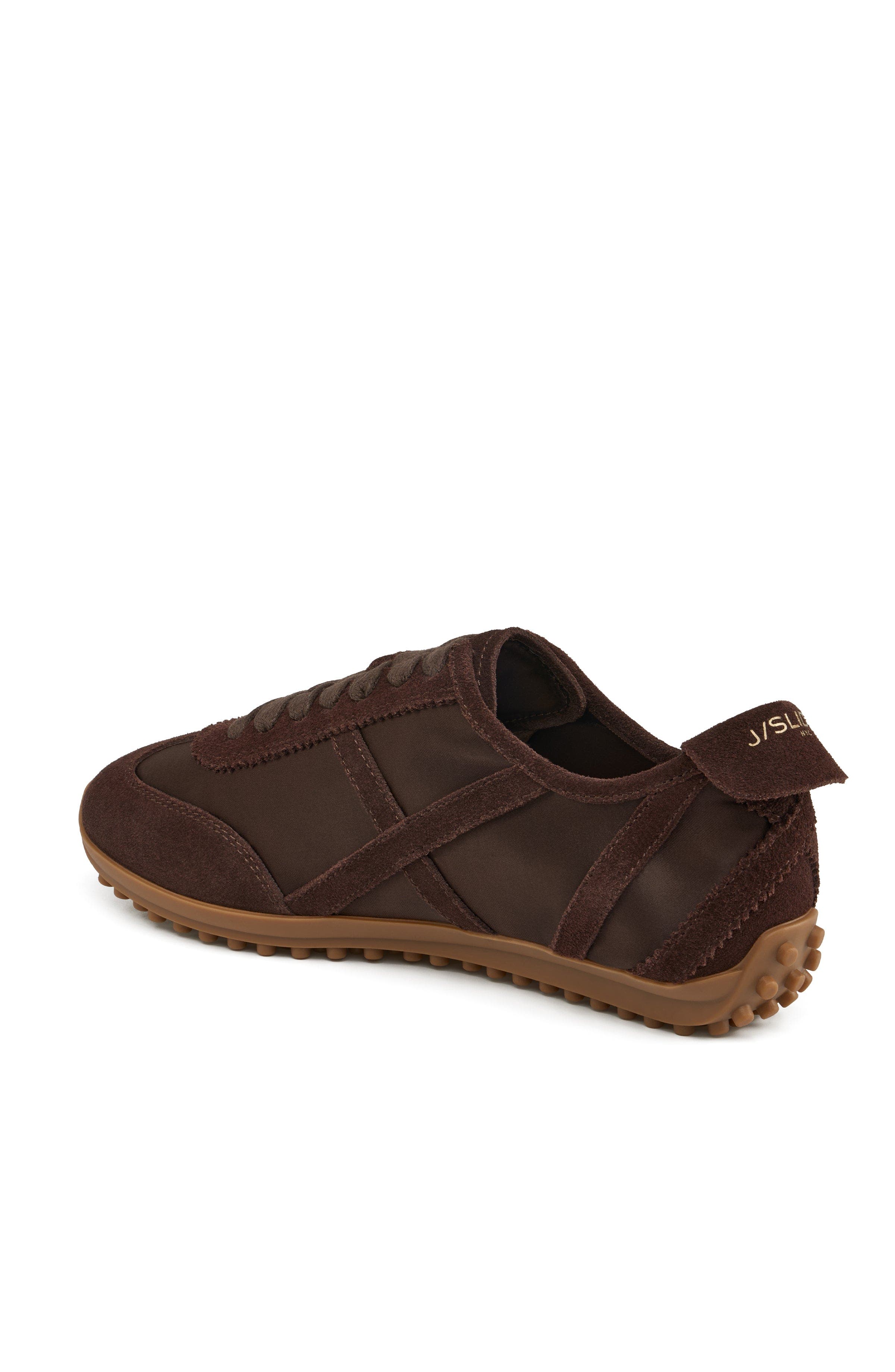 JSlides Women's Emily Sneaker, Alternate, color, Chocolate