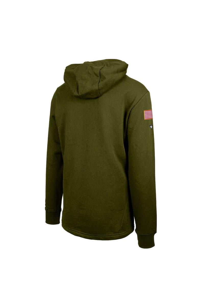 LEVELWEAR Men's Levelwear Green Seattle Kraken Delta Shift Pullover Hoodie, Alternate, color, 