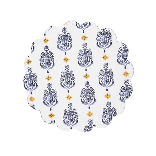 C & F Home C&f Home Serena Table Runner 14" X 51" In Blue