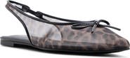 Call It Spring By Aldo Jennika Mesh Pointed Toe Slingback Flat