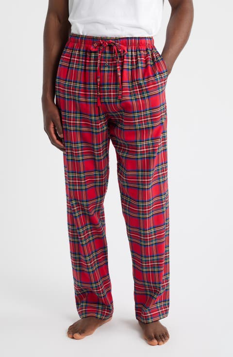 Yarn Dyed Plaid Flannel Pajama Pants