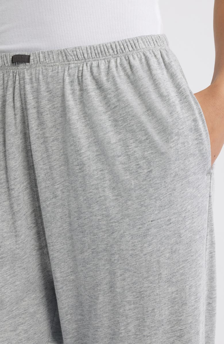 Lunya Organic Pima Cotton Pajama Pants, Alternate, color, Storm Grey Heather