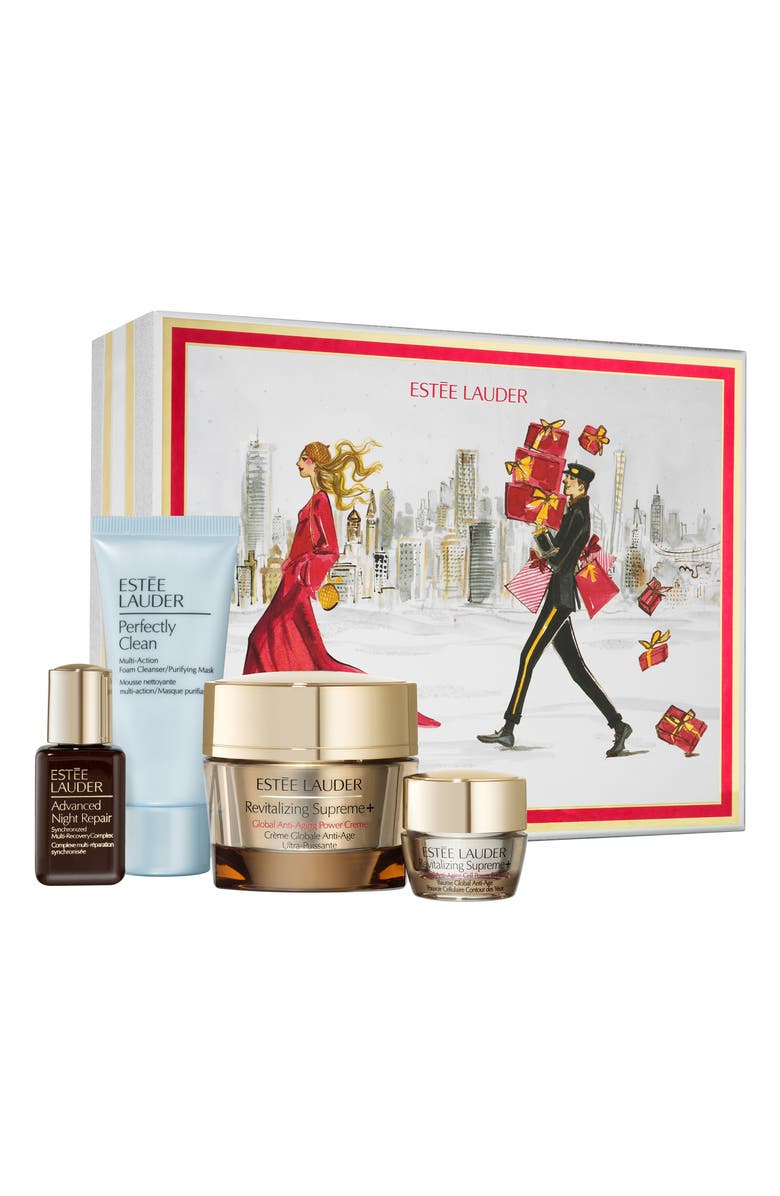 Estée Lauder Revitalizing Supreme+ Global Anti-Aging Cell Power Creme Set, Main, color, 