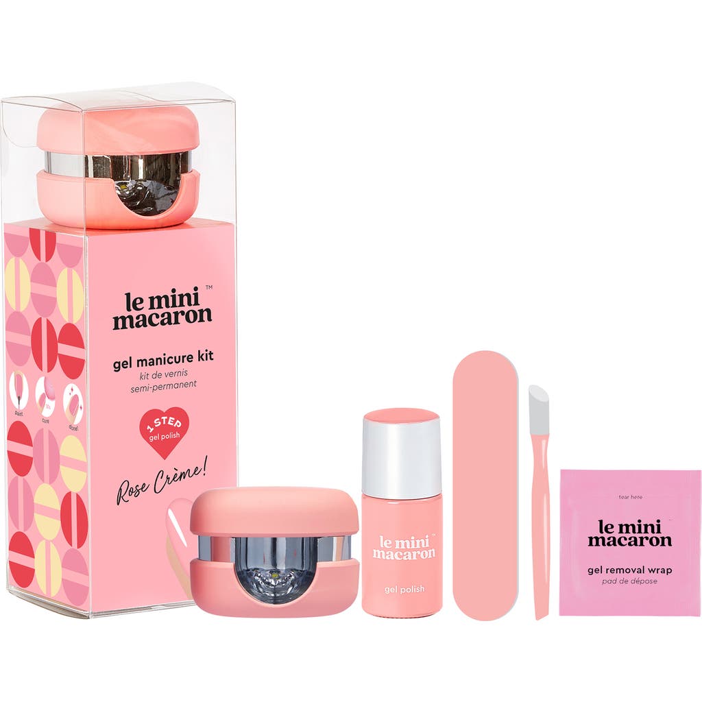 Le Mini Macaron Gel Manicure Kit in Rose Crme  product