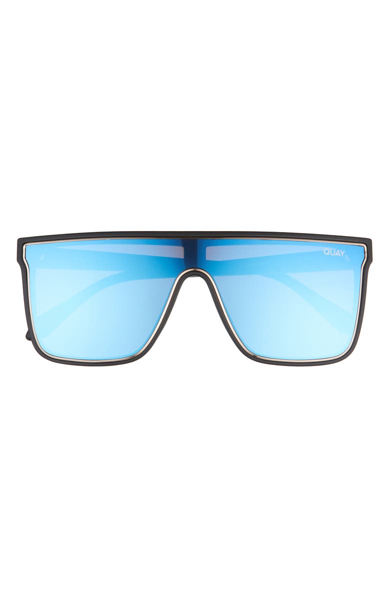 QUAY Australia x Maluma Nightfall 52mm Shield Sunglasses, Main, color, 