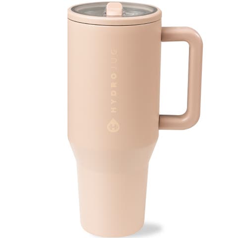 Traveler - Leakproof Insulated 40oz Water Bottle with Handle & Flip Straw