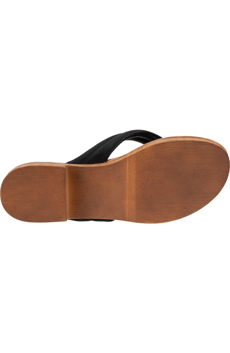 OLIVIA MILLER Caye Thong Block Heel Sandal, Alternate, color,