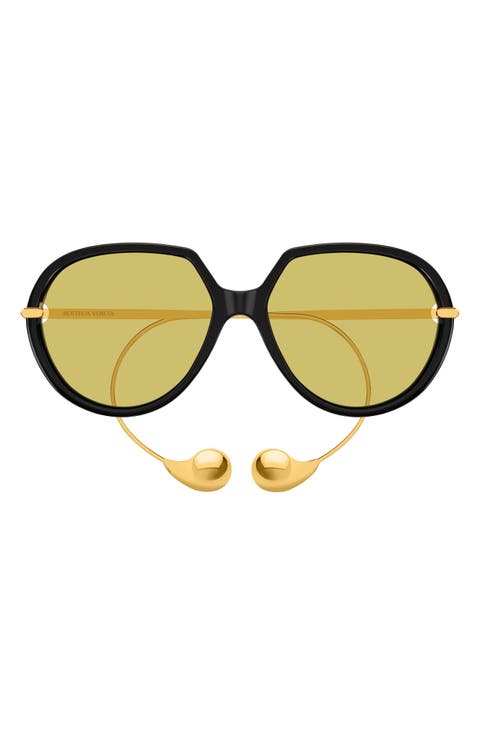 60mm Round Sunglasses