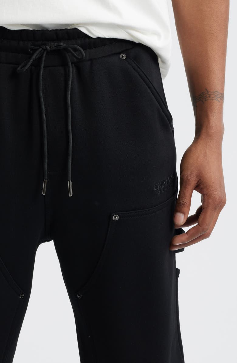 CRIMINAL DAMAGE Jersey Utility Track Pants, Alternate, color, 
