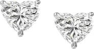 Bliss Diamond 1Ct Heart Shape Diamond Studs Lab Grown 14k Gold