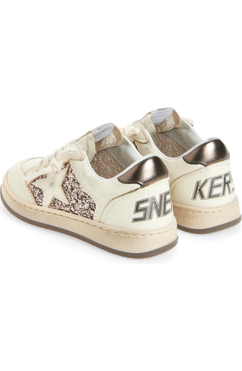 Golden Goose Kids' Ball Star Sneaker, Alternate, color, Taupe/ White