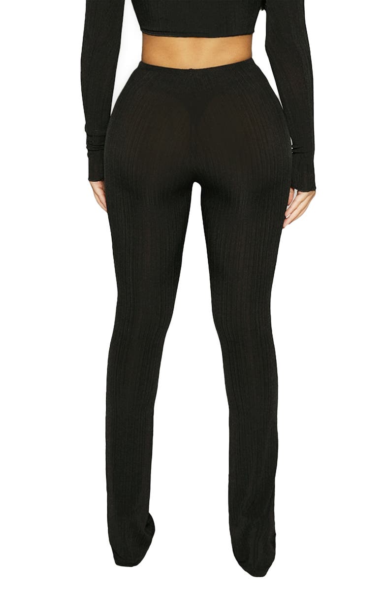 Naked Wardrobe Knockin' The Bootcut Pants, Alternate, color,